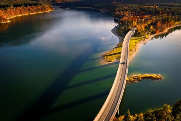 Road over water